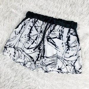Paint Splatter Athletic Shorts